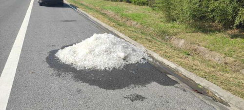 如东公路分中心 及时清除路面冰块，保障公路通行安全